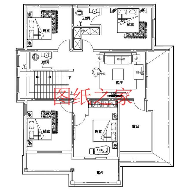 5套農(nóng)村三層別墅設(shè)計圖，挑一套來建，盡情享受別人羨慕的目光