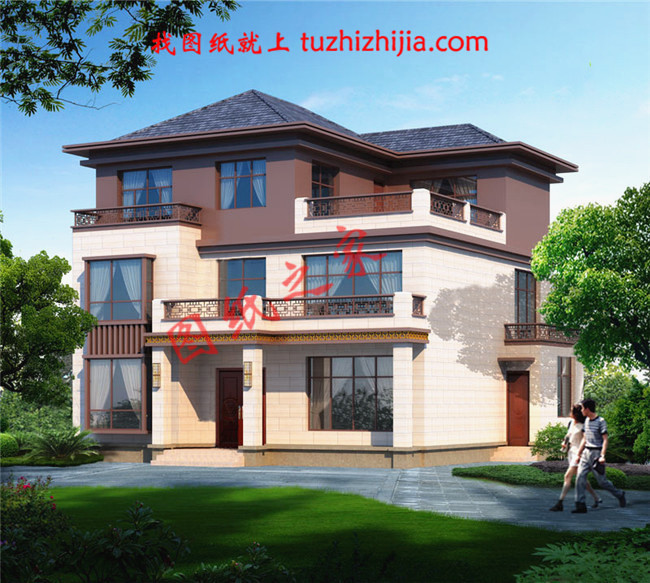 漂亮的農(nóng)村三層樓房新款圖片，來挑一張喜歡的吧！