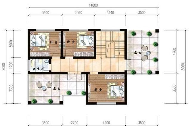 兩款開間大，進(jìn)深小的三層自建房設(shè)計(jì)圖，設(shè)計(jì)合理很實(shí)用