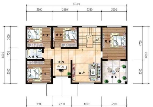 兩款開間大，進(jìn)深小的三層自建房設(shè)計(jì)圖，設(shè)計(jì)合理很實(shí)用