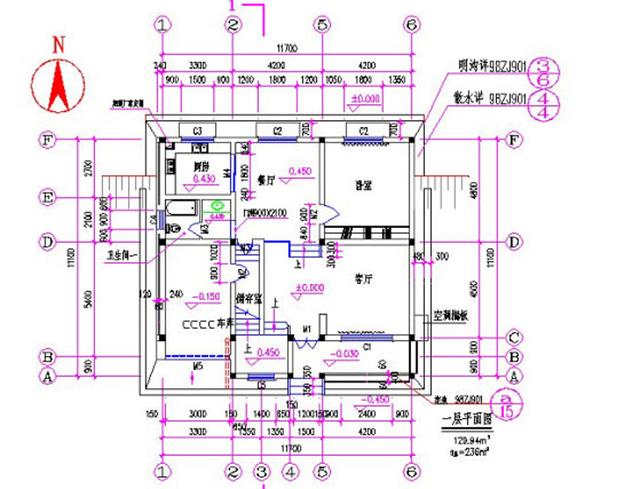 精選2款造價25萬以內二層農村自建房全套施工效果圖，供大家參考