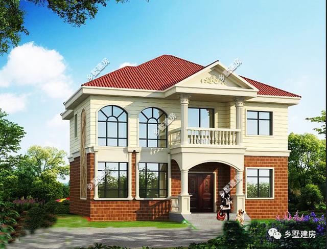 開間不到10米的農村自建房設計圖，空間布局合理，錯落有致