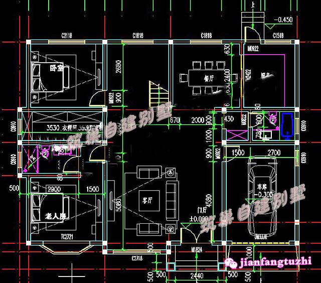5棟二層帶陽臺獨棟小別墅設計圖效果圖，漂亮又實用