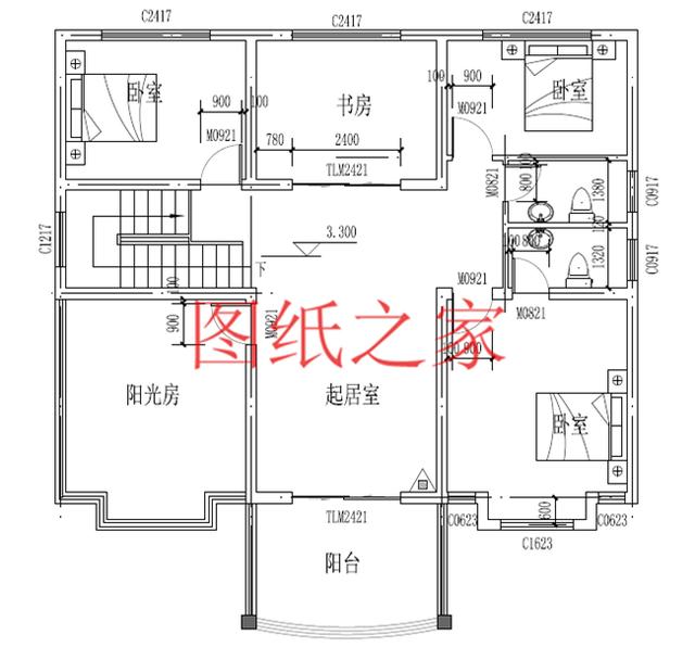 喜歡就收藏啦，5套二層別墅設(shè)計(jì)圖，戶型超級棒