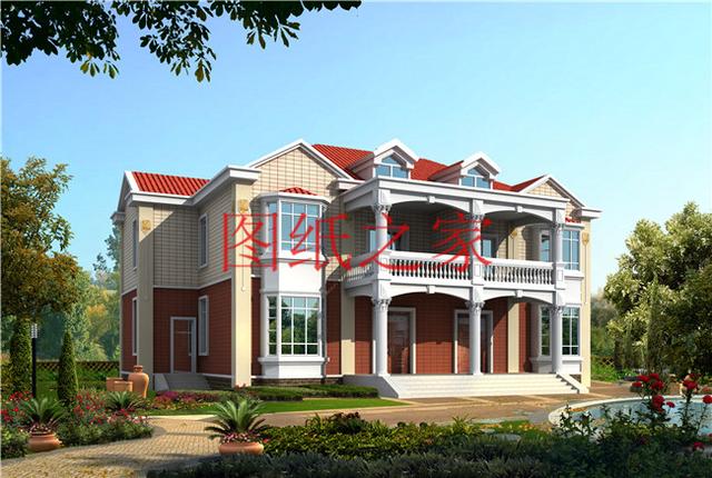 喜歡就收藏啦，5套二層別墅設(shè)計(jì)圖，戶型超級棒