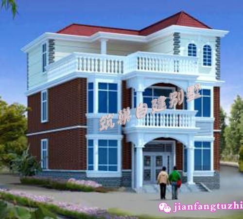 農村三層自建房設計圖，實拍圖效果圖對比，適合一般的農村家庭