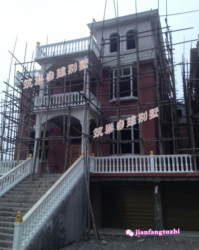 農村三層自建房設計圖，實拍圖效果圖對比，適合一般的農村家庭
