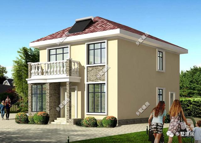 7款小戶型的農村自建房設計效果圖，一樣的美觀大氣