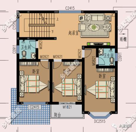 四層大別墅和一層小洋房，這兩款別墅設計圖你選擇哪款？