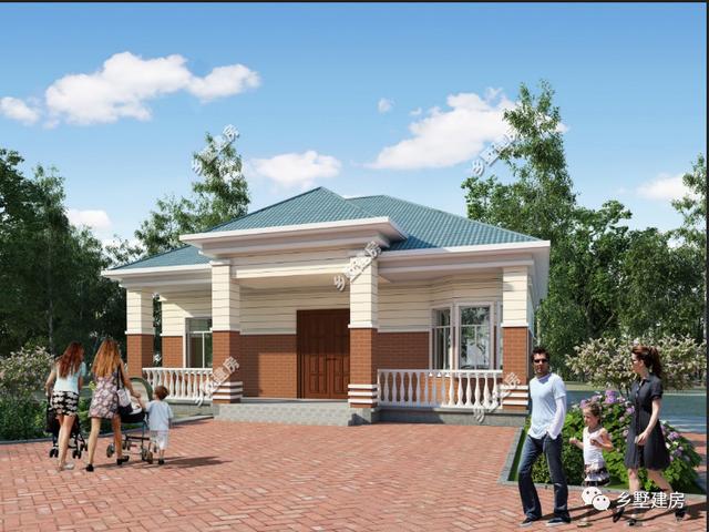 四層大別墅和一層小洋房，這兩款別墅設計圖你選擇哪款？