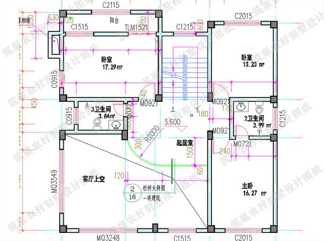 推薦2款高品質設計圖紙，三層農村自建別墅帶挑空客廳+落地窗