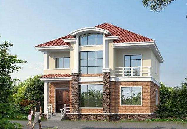 兩款磚混結構的農村自建別墅設計圖，造價經濟，省下來的錢還可以裝修用