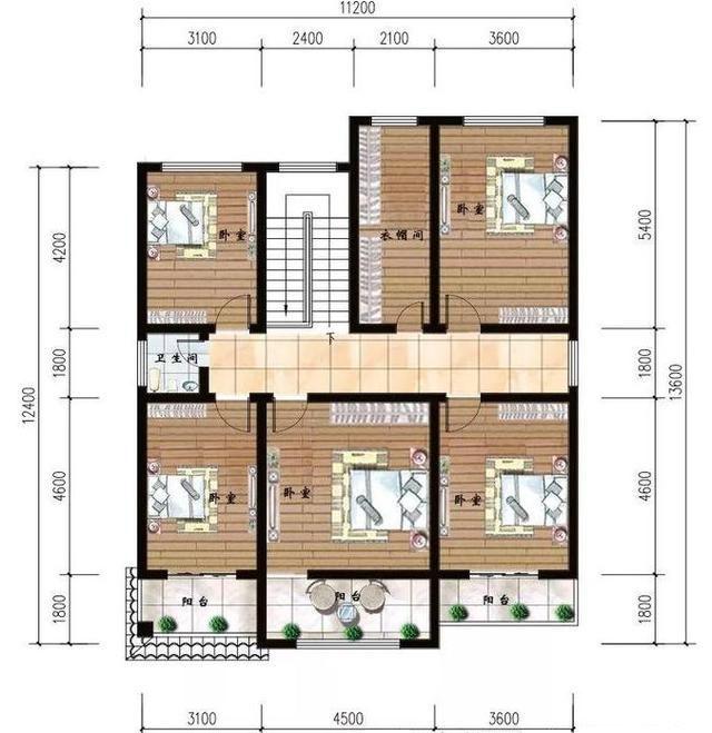 兩款磚混結構的農村自建別墅設計圖，造價經濟，省下來的錢還可以裝修用