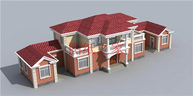 宅基地不夠方正沒關系，推薦兩套二層別墅設計圖，完美解決這個問題