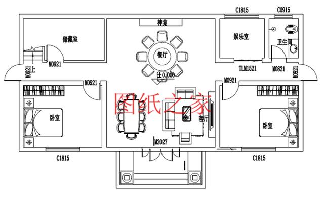 宅基地不夠方正沒關系，推薦兩套二層別墅設計圖，完美解決這個問題