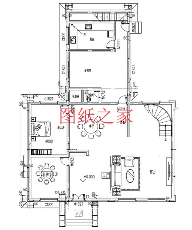 有宅基地就是好，這四套別墅設(shè)計(jì)圖，你最喜歡哪套