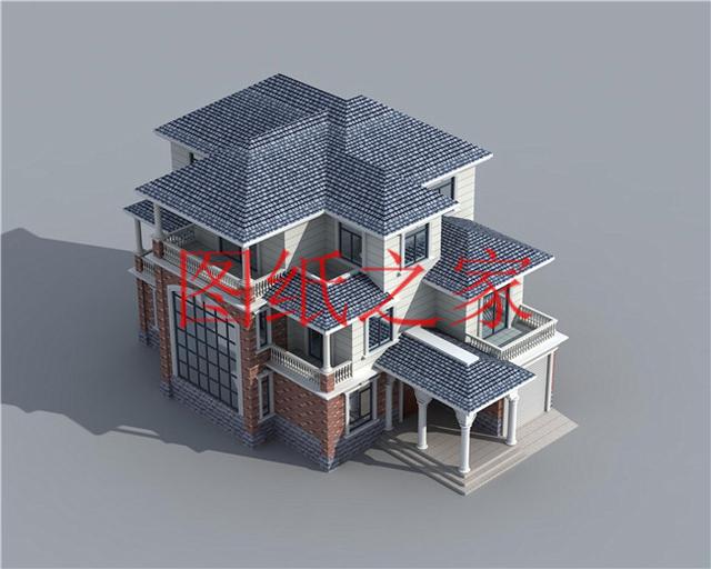 有宅基地就是好，這四套別墅設(shè)計(jì)圖，你最喜歡哪套