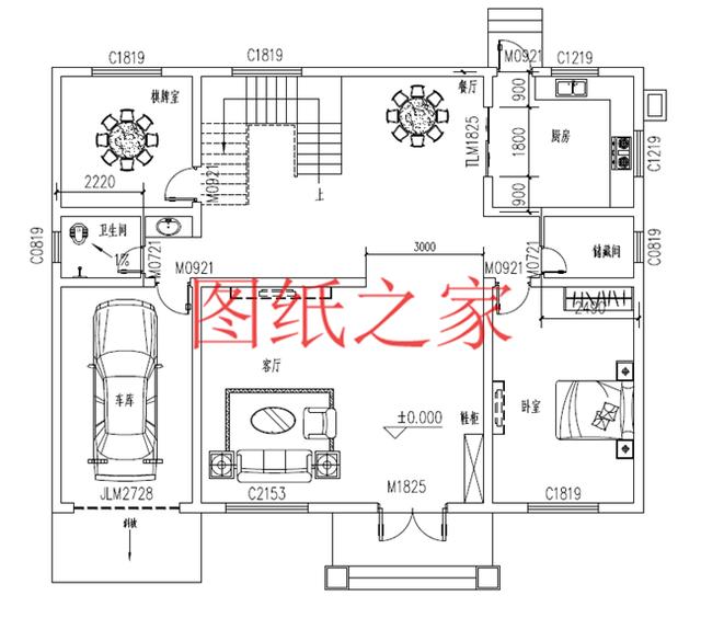 2套二層別墅設計圖，占地180平米左右，美觀和實用兼備