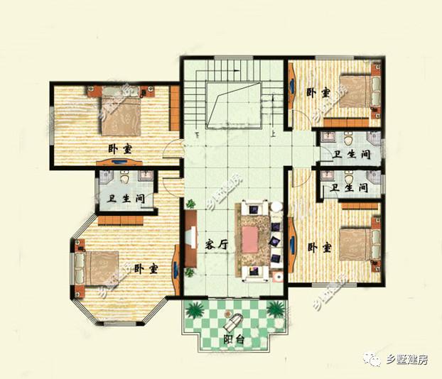 三層別墅設計圖，簡約大氣，外觀別致