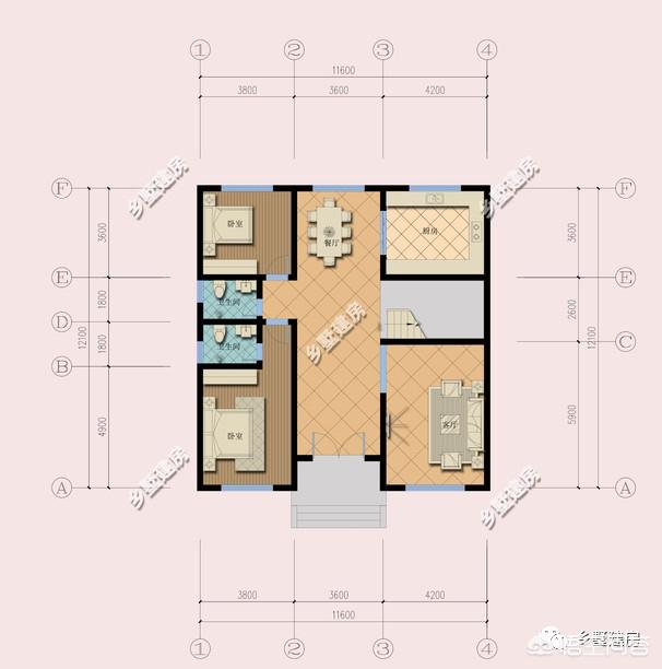 中式風(fēng)格的自建房設(shè)計圖，設(shè)計感十足