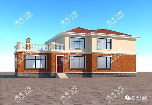 兩棟大開間的農(nóng)村自建房設(shè)計(jì)圖，功能設(shè)計(jì)齊全，建成之后肯定人人羨慕