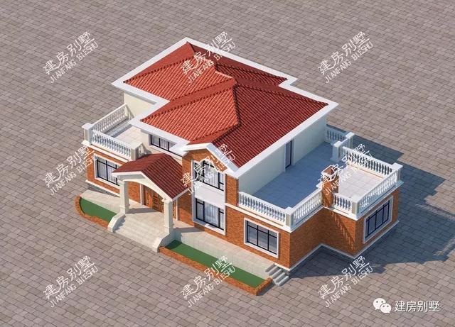 兩棟大開間的農(nóng)村自建房設(shè)計(jì)圖，功能設(shè)計(jì)齊全，建成之后肯定人人羨慕