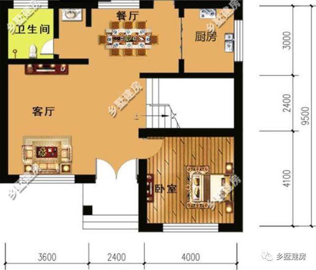 這款別墅設(shè)計圖紙，專門為農(nóng)村生活量身定制，好看又實用