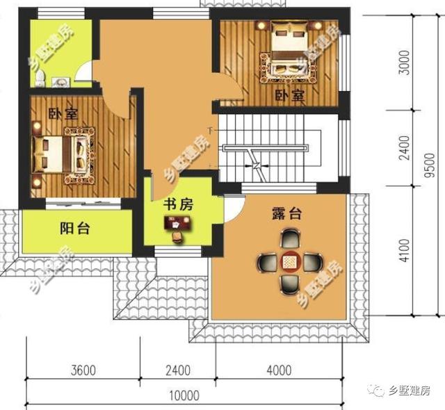 這款別墅設(shè)計圖紙，專門為農(nóng)村生活量身定制，好看又實用