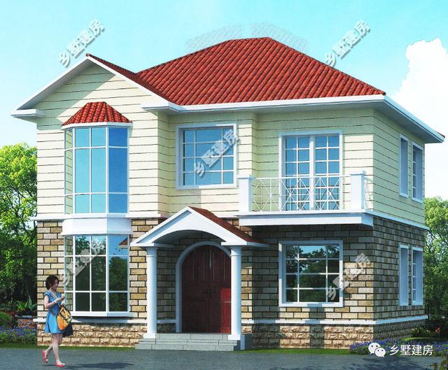 農村自建別墅設計圖精選，精致典雅的小別墅你不想建一棟嗎？