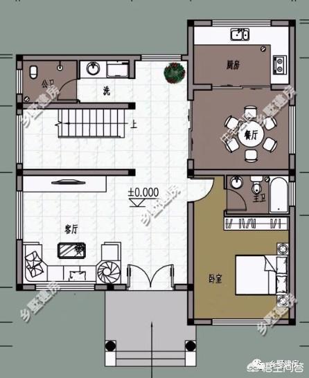 想要在農村有面子，那就是建一棟別墅了，這款二層別墅設計圖推薦給你