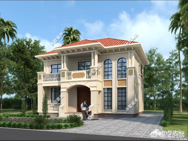 想要在農村有面子，那就是建一棟別墅了，這款二層別墅設計圖推薦給你