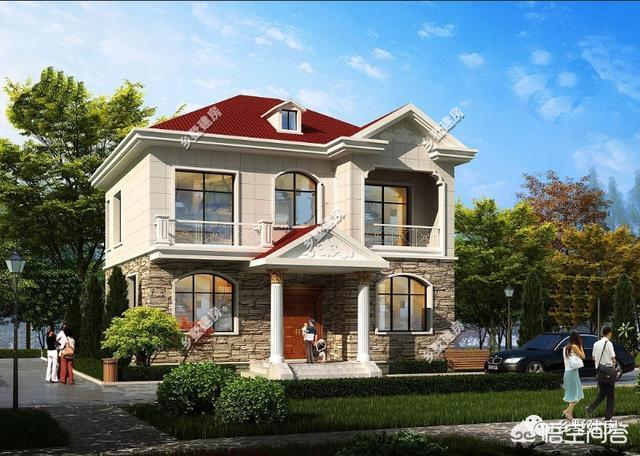 想要在農村有面子，那就是建一棟別墅了，這款二層別墅設計圖推薦給你