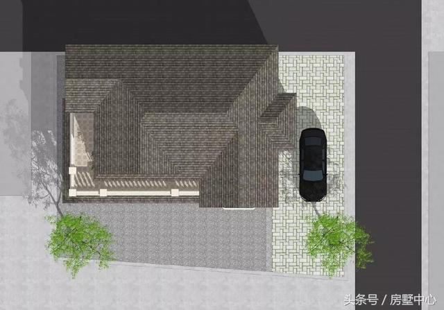 雙拼別墅設計圖，36萬蓋一棟，接上爸媽一起住