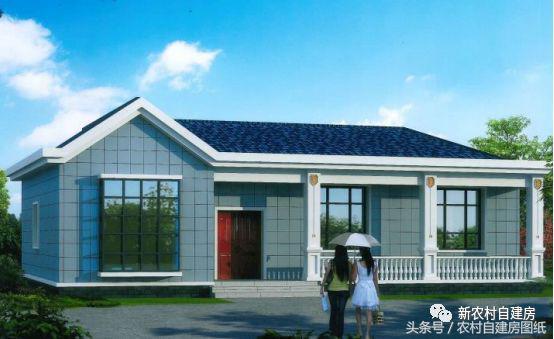 5套新農村別墅設計圖，用材簡單，便于施工，一般的農村施工隊都可以建造