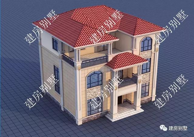 兩種風格截然不同的別墅設計圖，風格不同但同樣讓人看一眼就喜歡