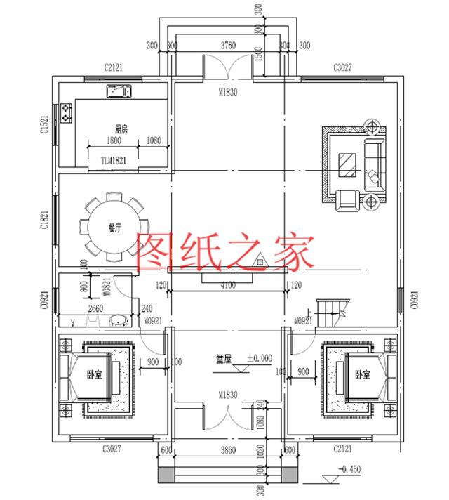 推薦4套時尚現(xiàn)代的三層別墅設(shè)計圖，客廳挑空，自建房的首選