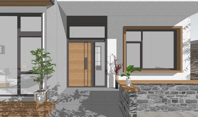 34萬農(nóng)村別墅設(shè)計圖帶車庫 海南的朋友建房可以這樣建