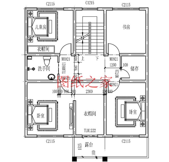 外觀靚麗、布局實用，建成后氣派有面子的小戶型三層別墅設計圖