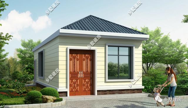 這樣的農村小開間自建房設計圖，你喜歡么？