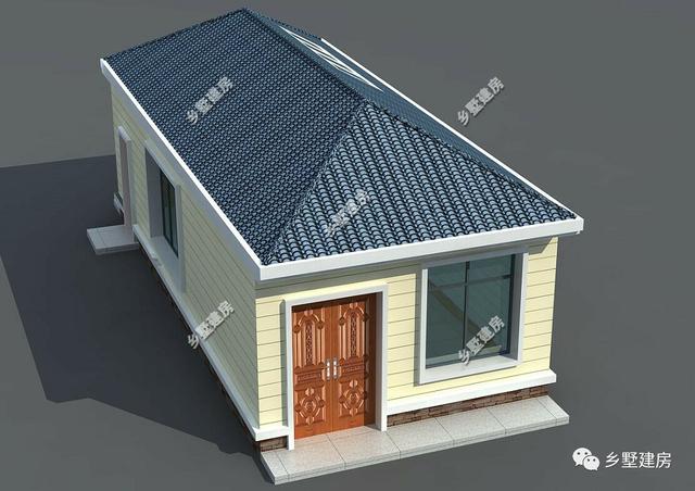 這樣的農村小開間自建房設計圖，你喜歡么？