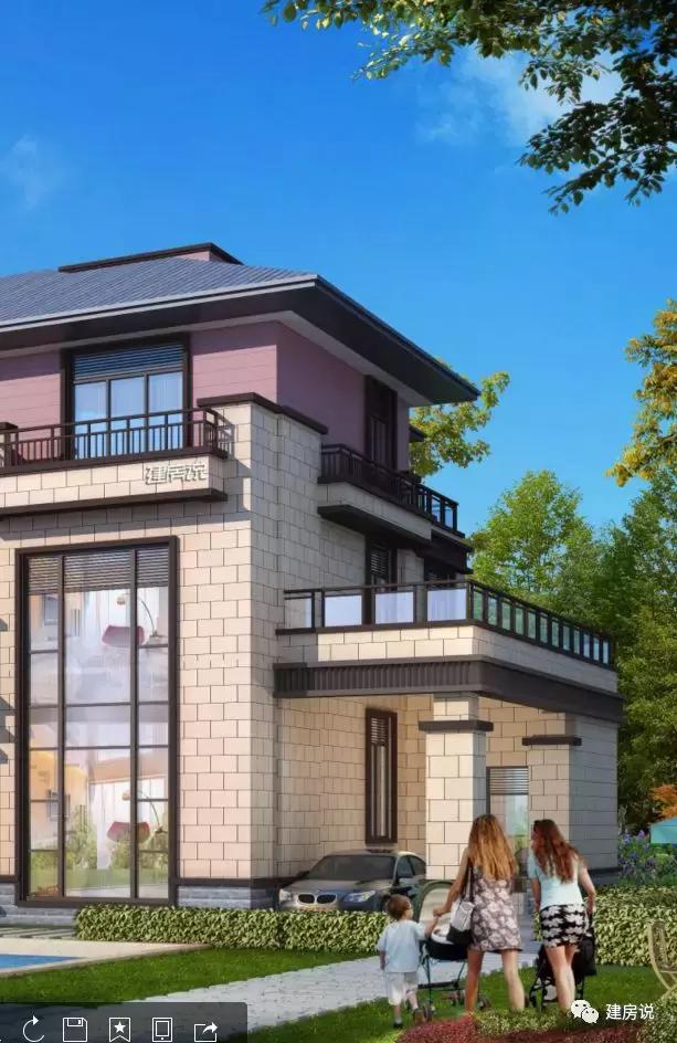 16X13米三層歐式別墅設(shè)計(jì)圖，占地面積200平，漂亮又大氣