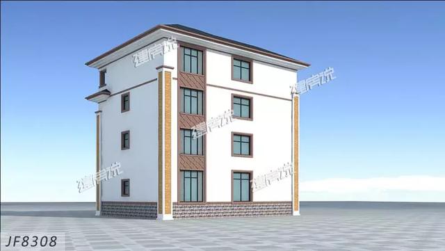 這三棟比較現代前衛的農村自建別墅設計圖，配套齊全，舒適生活從這里開始