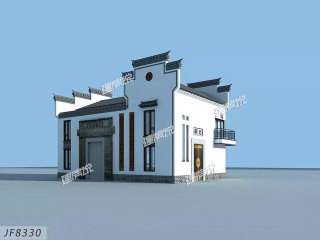 這三棟比較現代前衛的農村自建別墅設計圖，配套齊全，舒適生活從這里開始