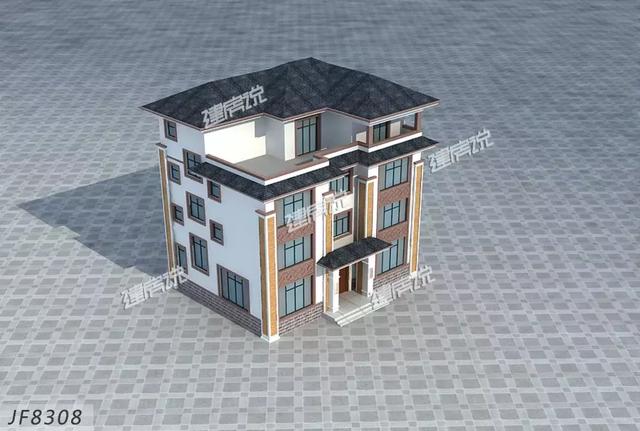 這三棟比較現代前衛的農村自建別墅設計圖，配套齊全，舒適生活從這里開始