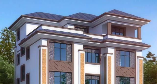 這三棟比較現代前衛的農村自建別墅設計圖，配套齊全，舒適生活從這里開始