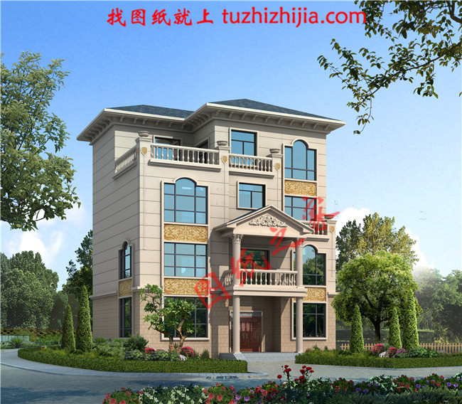 推薦8套南方農村三層半房屋圖，喜歡就帶回家建一棟吧！