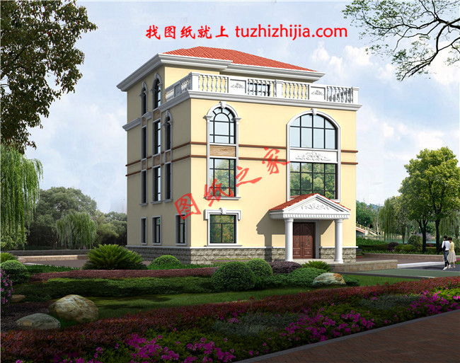 推薦8套南方農村三層半房屋圖，喜歡就帶回家建一棟吧！