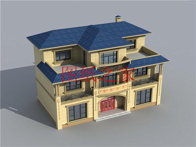 精選5套占地150平的三層別墅設(shè)計圖，主體造價50萬內(nèi)，挑一套建房吧！