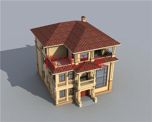 精選5套占地150平的三層別墅設(shè)計圖，主體造價50萬內(nèi)，挑一套建房吧！