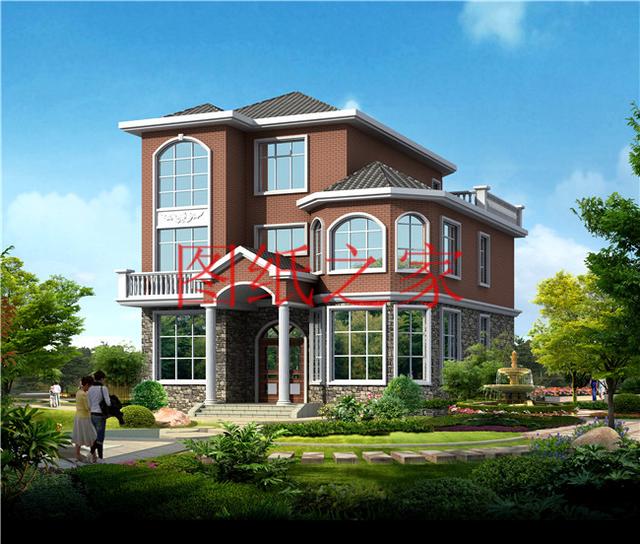 精選5套占地150平的三層別墅設(shè)計圖，主體造價50萬內(nèi)，挑一套建房吧！